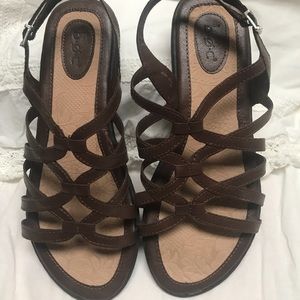 B.O.C. Strappy sandals Size 9W. EUC